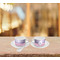 Pink & Purple Damask Tea Cup Lifestyle
