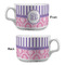 Pink & Purple Damask Tea Cup - Single Apvl