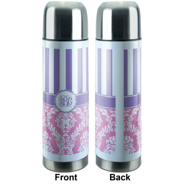 Pink & Purple Damask Thermos - Apvl
