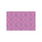 Pink & Purple Damask Tissue Paper - Heavyweight - Small - Front