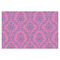 Pink & Purple Damask Tissue Paper - Heavyweight - XL - Front