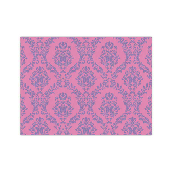 Custom Pink & Purple Damask Medium Tissue Papers Sheets - Lightweight