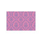 Pink & Purple Damask Tissue Paper Sheets - Small - Lightweight