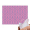 Pink & Purple Damask Tissue Paper Sheets - Main