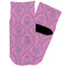 Pink & Purple Damask Toddler Ankle Socks
