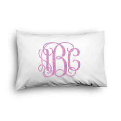 Pink & Purple Damask Pillow Case - Graphic (Personalized)
