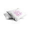 Pink & Purple Damask Toddler Pillow Case - TWO (partial print)