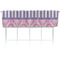 Pink & Purple Damask Valance