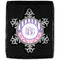 Pink & Purple Damask Vintage Snowflake - In box