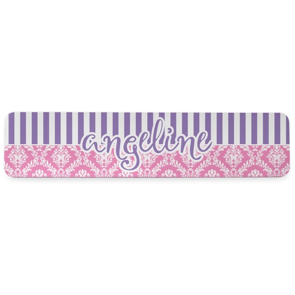 Pink & Purple Damask Wrist Rest - Apvl