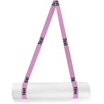 Pink & Purple Damask Yoga Mat Strap (Personalized)