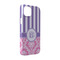 Pink & Purple Damask iPhone Case - Plastic - iPhone 14 (Personalized)