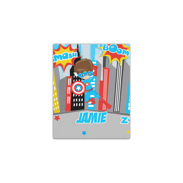 Superhero in the City 11x14 - Canvas Print - Front View