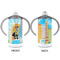 Superhero in the City 12 oz Stainless Steel Sippy Cups - APPROVAL