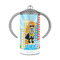 Superhero in the City 12 oz Stainless Steel Sippy Cups - FRONT