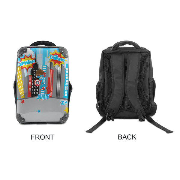 Superhero in the City 15" Backpack - APPROVAL
