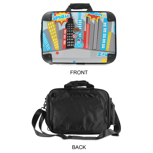 Superhero in the City 15" Hard Shell Briefcase - APPROVAL