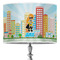 Superhero in the City Drum Lamp Shade (Personalized)