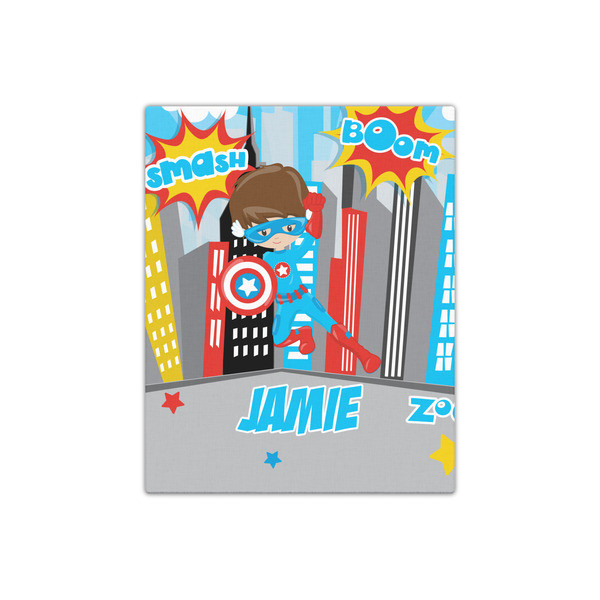 Superhero in the City 16x20 - Canvas Print - Front View
