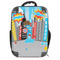 Superhero in the City 18" Hard Shell Backpacks - FRONT
