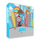 Superhero in the City 3 Ring Binders - Full Wrap - 2" - FRONT
