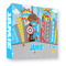 Superhero in the City 3 Ring Binders - Full Wrap - 3" - FRONT