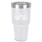 Superhero in the City 30 oz Stainless Steel Tumbler - White - Single-Sided