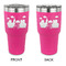 Superhero in the City 30 oz Stainless Steel Tumbler - Pink - Double Sided (Personalized)