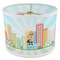Superhero in the City 8" Drum Lampshade - ANGLE Poly-Film