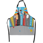 Superhero in the City Apron With Pockets w/ Name or Text