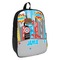 Superhero in the City Backpack - angled view
