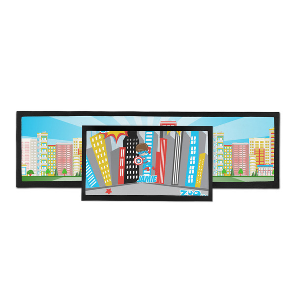 Superhero in the City Bar Mat - Parent Main