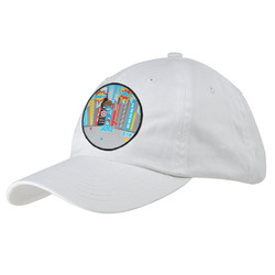 Superhero in the City Baseball Cap - White (Personalized)