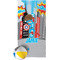 Superhero in the City Beach Towel (Personalized)