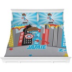 Superhero in the City Comforter Set - King (Personalized)