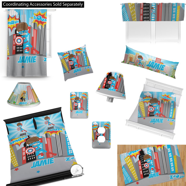 Superhero in the City Bedroom Decor & Accessories2