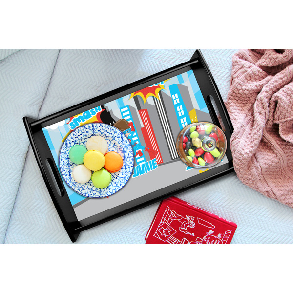 Superhero in the City Black Tray - Lifestyle (UPDATED)