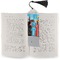 Superhero in the City Bookmark with tassel - In book