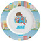Superhero in the City Ceramic Dinner Plates (Set of 4) (Personalized)