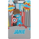 Superhero in the City Clipboard (Legal Size) (Personalized)