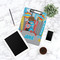 Superhero in the City Clipboard - Lifestyle Photo