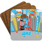 Superhero in the City Coaster Set (Personalized)