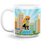 Superhero in the City Coffee Mug - 20 oz - White