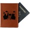 Superhero in the City Passport Holder - Faux Leather