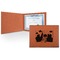 Superhero in the City Cognac Leatherette Diploma / Certificate Holders - Front only - Main