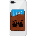 Superhero in the City Leatherette Phone Wallet