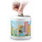 Superhero in the City Coin Bank (Personalized)