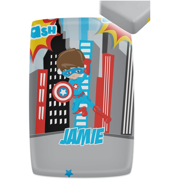 Superhero in the City Crib Fitted Sheet - Apvl