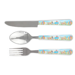 Superhero in the City Cutlery Set (Personalized)