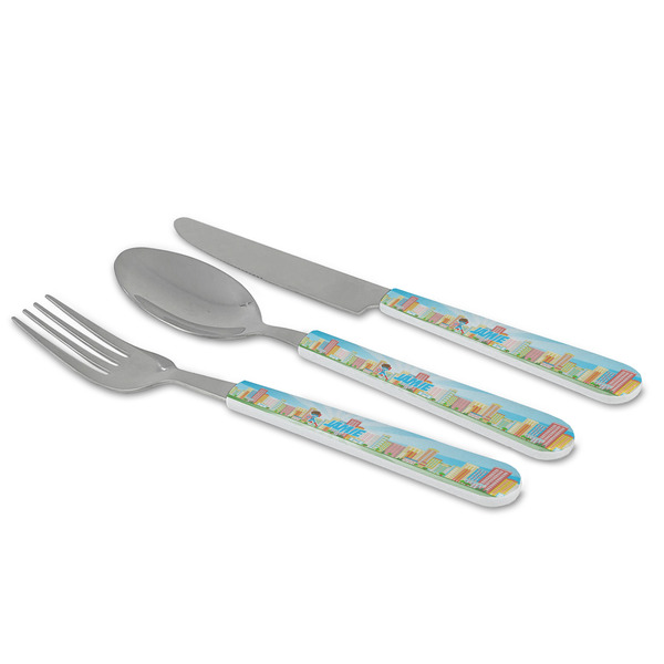 Superhero in the City Cutlery Set - MAIN